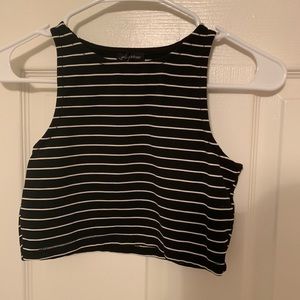Stripped Crop Top